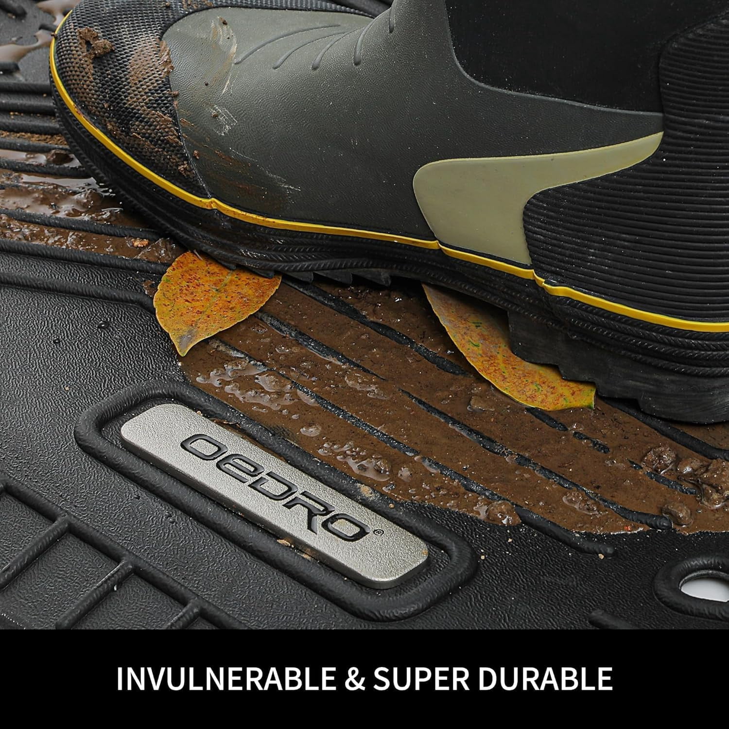 RVNI Floor Mats for 2013-2018 Dodge Ram 1500 2500 3500 Crew Cab All Weather mat Liners