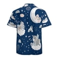thumbnail image 3 of High Quality Hawaiian Shirts for Men Short Sleeve Aloha Beach Shirt Floral Summer Casual Button Down Shirts Blouses F5SV3X, 3 of 7
