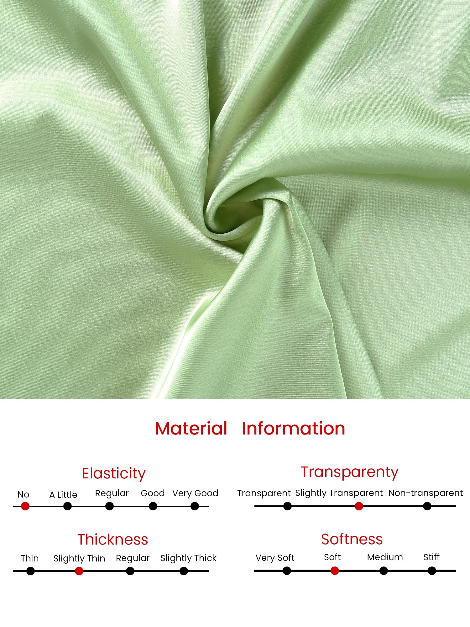 DARING DIVA Women's Stylish Elegant Satin Cap Sleeve Blouse L Green