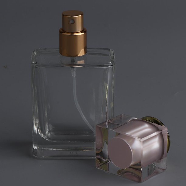 Botella vacía de grueso transparente grande Colcomx Frasco de perfume de maquillaje vacío 50 ml