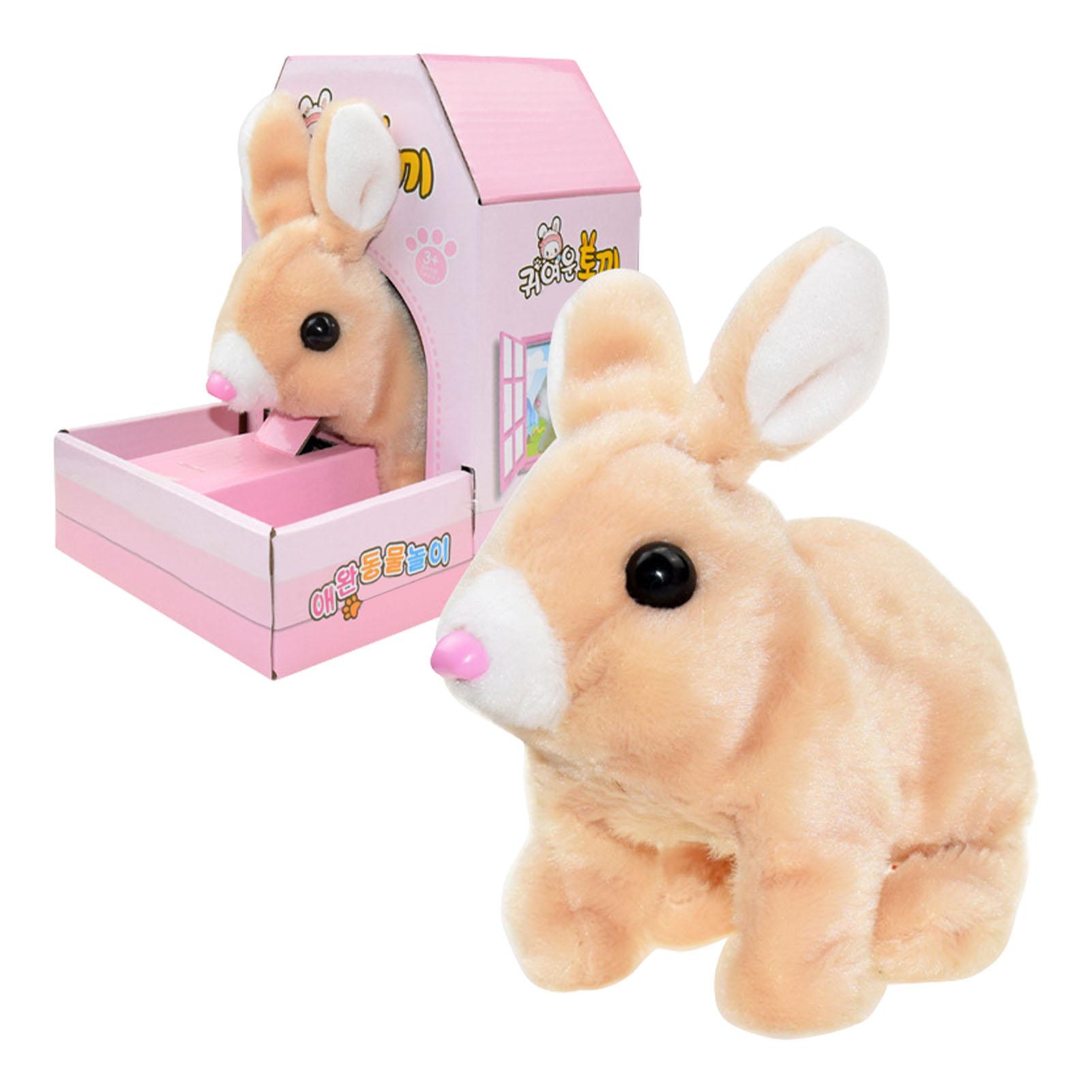 Walking Rabbit ToyElectric Plush Toy With Sound And Movements