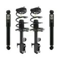 thumbnail image 1 of Transit Auto Front Rear Complete Suspension Shocks Strut and Coil Spring Mount Assemblies Kit for Car Toyota RAV4 Excludes Sport Package - Left Right Side (Driver Passenger) K78M-100168, 1 of 2
