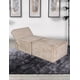 thumbnail image 1 of Sofa Cama M&E MUEBLES Fernanda Beige con Taburete, 1 of 16