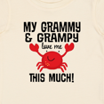 thumbnail image 4 of Inktastic My Grammy and Grampy Love Me Boys or Girls Baby T-Shirt, 4 of 5