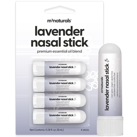 M3 Naturals Nasal Stick Inhaler variety pack, 4 Pack