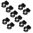 thumbnail image 1 of COOPHYA 10pcs Electric Fence Insulator Black PC Consistent Spacing for Farmers, 1 of 8