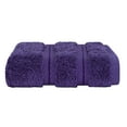 thumbnail image 4 of American Soft Linen Washcloth 100% Cotton 1 Piece Luxury Washcloth, Purple, 4 of 4