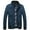 Blue, variant on Men's Stand Collar Jacket - Loose Fit Casual Outerwear Coat