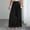 Black wide leg high waist pants a1, variant on Cagogo Women Wide Leg High Waisted Pleated Casual Lounge Pants Long Trousers Workout Beach Summer Clothes, Blue S