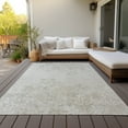 thumbnail image 6 of Addison Rugs Chantille Indoor/Outdoor Transitional Floral Beige Washable Rectangle Rug, 8' x 10', 6 of 6