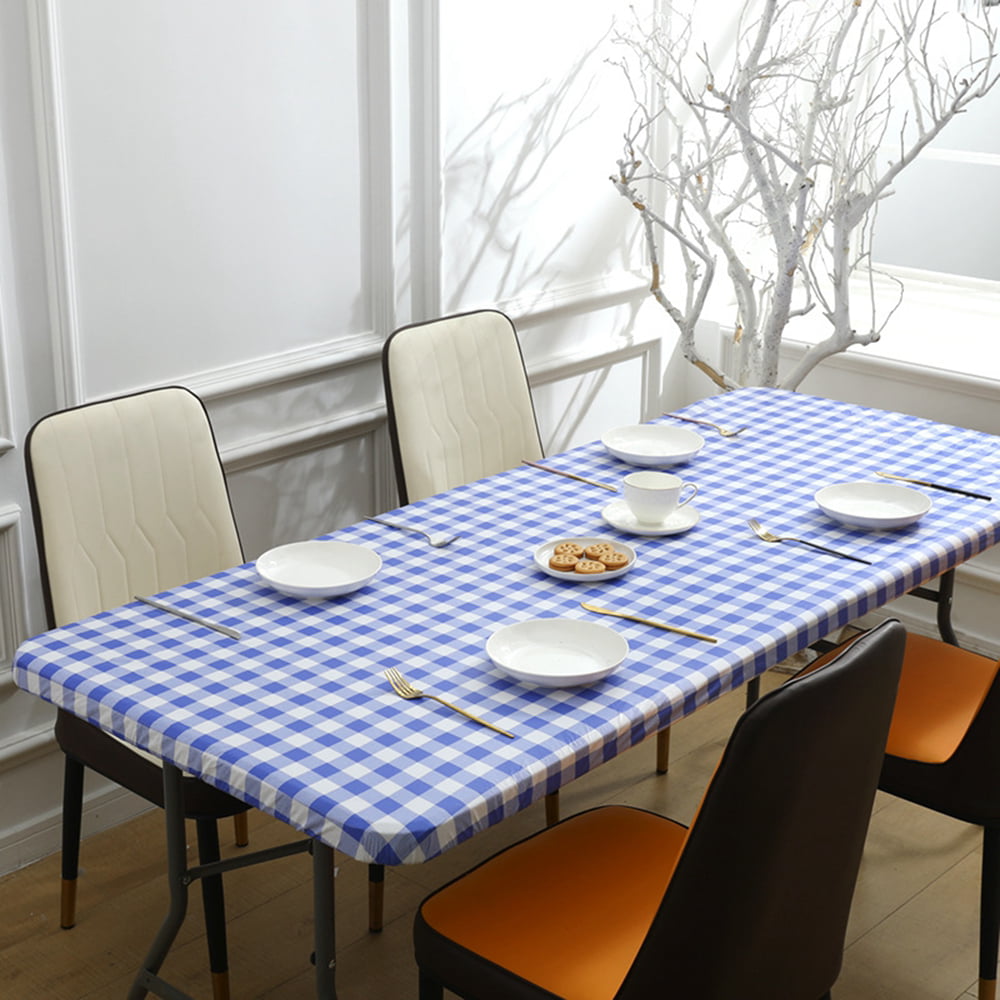 Plaid PVC Tablecloth Waterproof and Oilproof Nordic Home Decorative Table  Cover Picnic Table Cloth hules para mesas rectangular - AliExpress