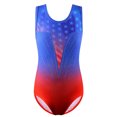 thumbnail image 4 of BAOHULU Girls Sleeveless Gymnastics Leotard Set Sparkle Dance Leotard with Shorts, 4 of 7