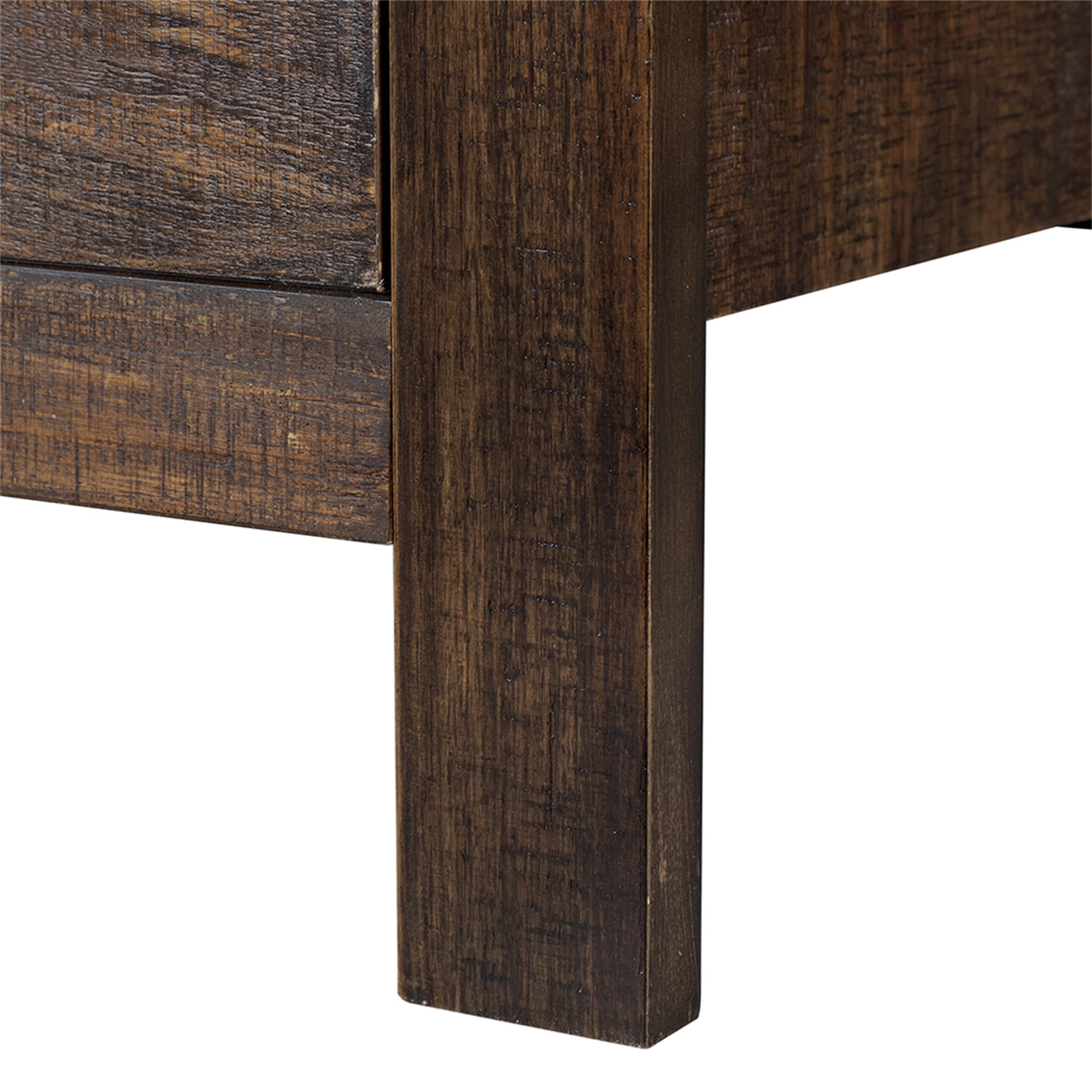 Kadyn Solid Wood Nightstand with 3 Drawers, Vintage Decorative Side Table, Farmhouse Style, Living Room Bedroom Desk Side Table, Classic Nightstand with Solid Wood Wood Legs, Rustic Brown Kadyn Solid Wood Nightstand with 3 Drawers, Vintage Decorative Side Table, Farmhouse Style, Living Room Bedroom Desk Side Table, Classic Nightstand with Solid Wood Wood Legs, Rustic Brown