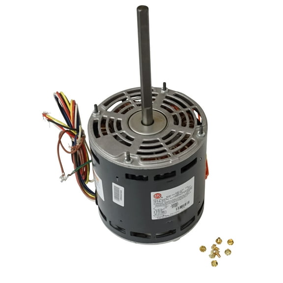 Direct Drive Motor, HP 3/4", 115V, 1075 RPM, Reversible, 4-Speed, D724