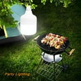 thumbnail image 4 of Lámpara de camping, luz de camping con USB recargable 150W-105mm 5000 lúmenes 3 modos de brillo ajustables para colgar, camping, patio, lámpara portátil, 4 of 5