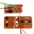 thumbnail image 1 of 6x Placa Receptora de Transmisor 2x 4CH, Piezas de Actualización de PCB de Circuito de Control Remoto de 27 MHz para Vehículos de Coche RC 6 piezas, 1 of 8