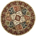 thumbnail image 4 of SAFAVIEH Heritage Edin Traditional Wool Area Rug, Multi/Red, 5' x 8', 4 of 10