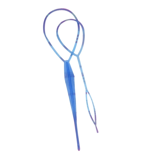 Jumpingount 2 uds accesorios mágicos para el cabello buen DIY peinado para el cabello decoración de plástico para el cabello para Cuidado del cabello azul