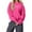 Hot Pink, variant on Women's Fashion Lightweight Long Sleeve Pullover with Pockets Preppy Graphic Hoodie with Bow Print for Comfortable Fit,Gray,2XL