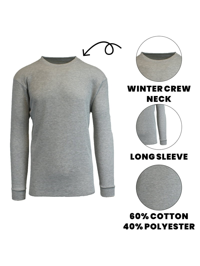 SAINT M×××××× LS THARMAL TEE XL GBH Men's Long Sleeve Classic Thermal Shirts (Sizes: S-2XL