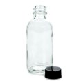 thumbnail image 5 of Vivaplex, 12, Clear, 2 oz Glass Bottles, with Lids, 5 of 5
