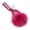 Rose red, variant on Sleeping Baby Keychain Soft Fur Small Cute Decorations Charm Accessories Keyring Decorative Toy for Backpack Purse
