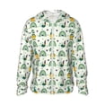 thumbnail image 1 of Fotbe St. Patrick's day Chaqueta con Protección Solar UPF 50+ para Hombre y Mujer, Camisa con Capucha y Bolsillos-Medium, 1 of 7