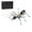 Black & Golden, variant on 3D Metal Puzzle Kit for Adults, 100PCS 3D Mini Mechanical Insect Ant Army Model, DIY Jigsaw Puzzle Desk Ornament Kit Craft Toys