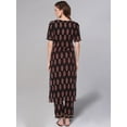 thumbnail image 3 of Idalia Black Printed Kurta Set, 3 of 5