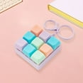 thumbnail image 4 of Jiibva 2 Pcs Keyboard Fidget Toys For Adults 9 Keys Clicker Keyboard Fidget Fidget Keychain Decompression Clicker Toys Stress Relief Fidget Gifts to Relief Stress, 4 of 7