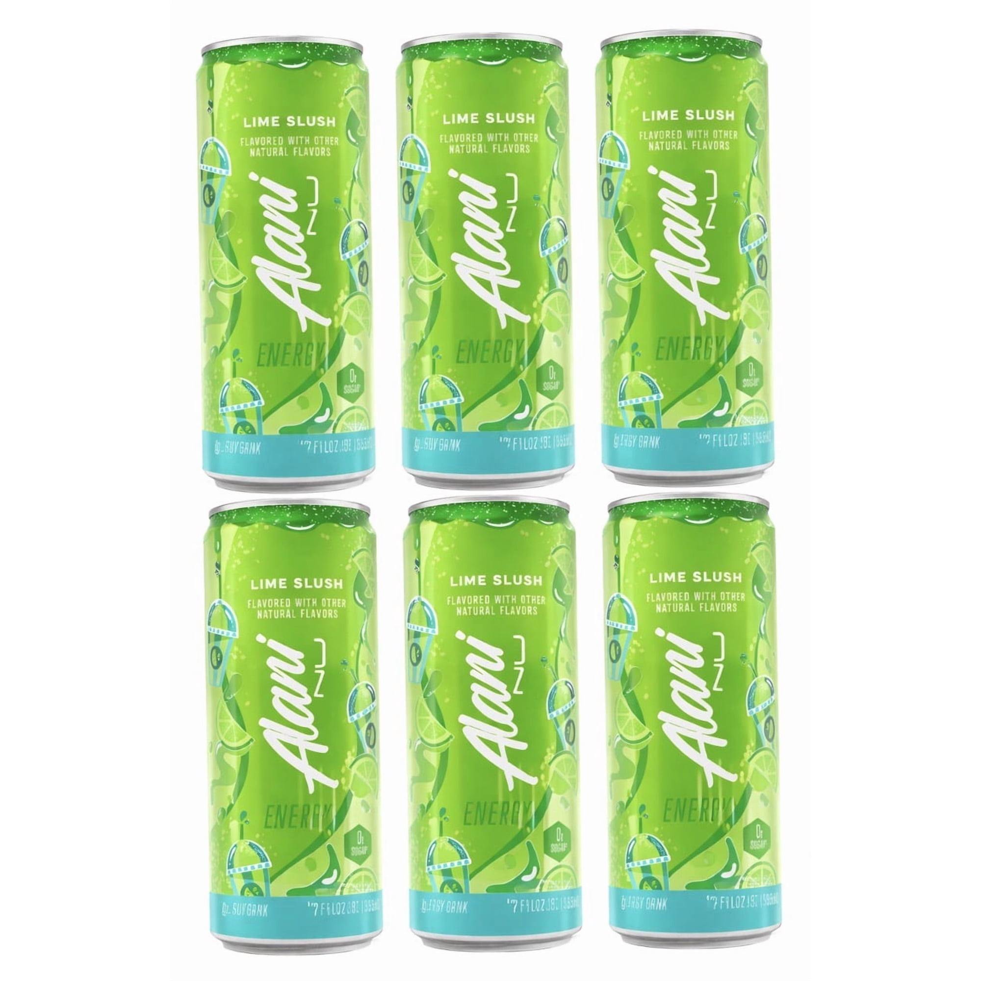 ALANI LIME SLUSH Energy Drink 6 Cans