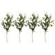 thumbnail image 1 of 4 Uds. De ramas de olivo de simulación, ramas de olivo para el hogar, plantas artificiales decorativas para el hogar y la boda, 1 of 5