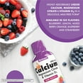 thumbnail image 3 of Bluebonnet Liquid Calcium & Magnesium Citrate, Vitamin D3 Bone Health* 32 Days Mixed Berry, 3 of 6