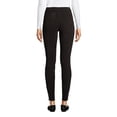 thumbnail image 2 of Lands' End Women's Petite Sport Knit High Rise Corduroy Leggings, 2 of 3