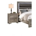 thumbnail image 6 of Cterwk Modern 2 Drawers Nightstand Wooden Bedside Table for Bedroom, Living Room, 6 of 10