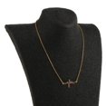 thumbnail image 3 of Collar de pedante de latón con licencia de plata/oro, de del de amor para siempre, párrafo corto en apariencia de , para Golden- Salvador  Collar colgante, 3 of 7
