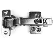 Berta Full Overlay Restricted Angle to 90 Degree Concealed Frameless Cabinet Door Hinges (2 Pack)