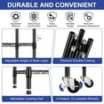 thumbnail image 6 of 2 Pcs 5-Tier Adjustable Metal Wire Shelving,750 lbs Capacity Heavy Duty Storage Shelves, 14"D x 30"W x 60"H,Heavy Duty Steel Wire Rack Storage Shelves for Kitchen, Garage, 6 of 8