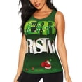 thumbnail image 3 of Goofa Merry Christmas Printed Womens Workout Tops for Women Sleeveless Yoga Shirts Athletic Running Tank Tops Sleeveless Gym Clothes Workout Apparel-X-Large, 3 of 9