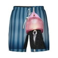 thumbnail image 4 of Lsque Mens Swim Trunks Dog in Hairdresser Pattern - Bathing Suit Compression Liner - Beach Swim Shorts Swimwear - (S-3XL) - Stretch Quick Dry -XX-Large, 4 of 9