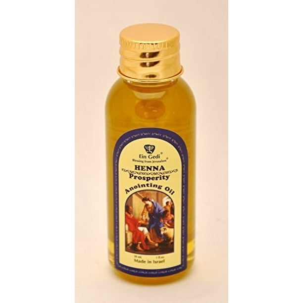 Henna Prosperity Anointing Oil 30 Ml From Holyland Jerusalem Walmart Com Walmart Com