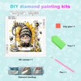 thumbnail image 4 of 5D DIY Taladro Parcial en Forma Especial Arte 30x30cm, 4 of 9