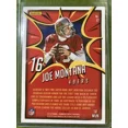 thumbnail image 4 of Joe Montana LAZER PRIZM VELOCITY CARD SF 49ers SSP 2018 Donruss Optic MVP SP, 4 of 12