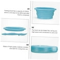thumbnail image 4 of ZDM 1 Set Bowl Folding Tableware for Baby Silicone Bowl Portable Baby Bowl Children Bowls Kids Silicon Food Bowls Baby Feeding Bowl Silicone Feeding Bowl Folding Bowl, 4 of 9