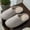 #109-Coffee, variant on Taylonsss Women's Striped Round Toe Closed Heel Flat Slippers for Indoor and Outdoor Use Breathable Comfortable Lightweight Non-Slip Quiet Sole