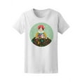thumbnail image 1 of Playera Para Mujer - Abuela Gato Con Tacitas De Te Smartprints  T-shirt, 1 of 2