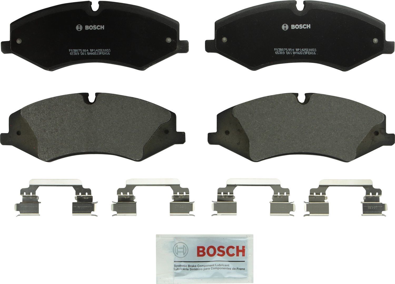 Bosch BP1425 QuietCast Semi-Metallic Brake Pads