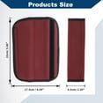 thumbnail image 5 of Unique Bargains Universal Car Seat Belt Pads Cover Shoulder Pad Seat Belt Pad Cover 6.5x23cm Wine Red, 5 of 7