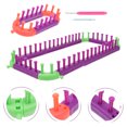 thumbnail image 3 of 1 Set of Mini Diversified Knitter Home Hat Sweater Knitting Loom Hand Knitting Kit, 3 of 7