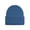 Navy, variant on Women's Waffle Knit Beanie, Solid Color Rolled Brim Slouchy Hat, Thickened Winter Warm Cuffed Hat for Outdoor, Casual Daily Wear and Gift White
